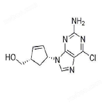 （1S,4R）-4-（2-氨基-6-氯-9H-嘌呤-9-基）-2-环戊烯-1-甲醇 （1S,4R）-4-（2-Amino-6-chloro-9H-purin-9-yl）-2-cyclopentene-
